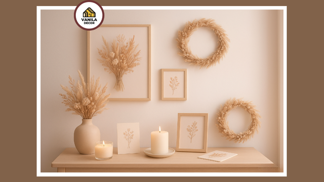 Cách làm hoa khô không mất màu - Bình hoa khô với thương hiệu Vanila Decor