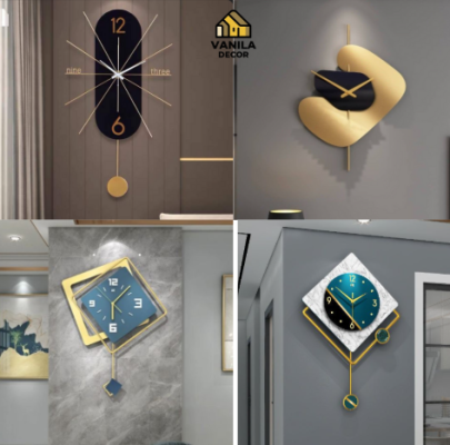 mẫu đồng hồ treo tường sang trọng, nghệ thuật