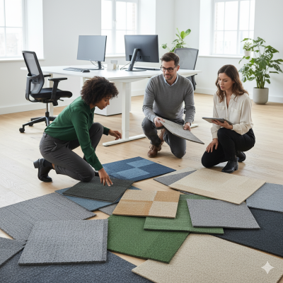 Thảm trải sàn phù hợp