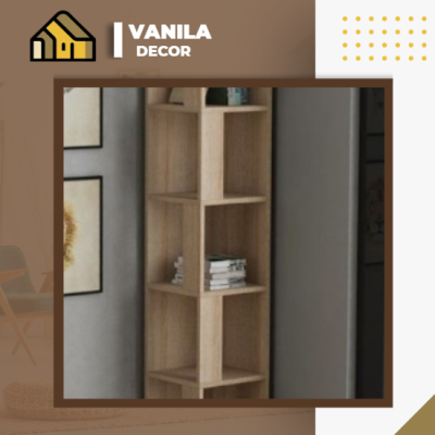 Kệ để sách gỗ đứng nhiều ngăn để góc nhà